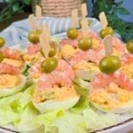 Huevos Rellenos de Langostinos