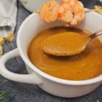 crema de mariscos